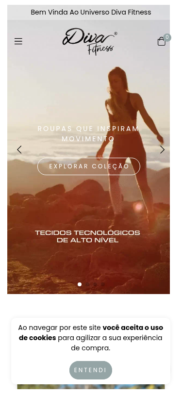 Mobile preview - Diva Fitness