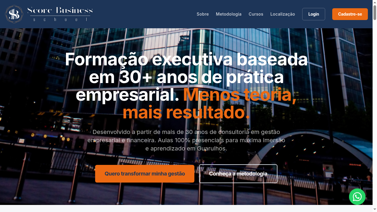 Desktop preview - Score Business School